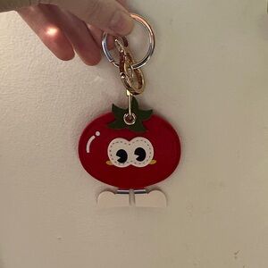 Cute Tomato Keychain
